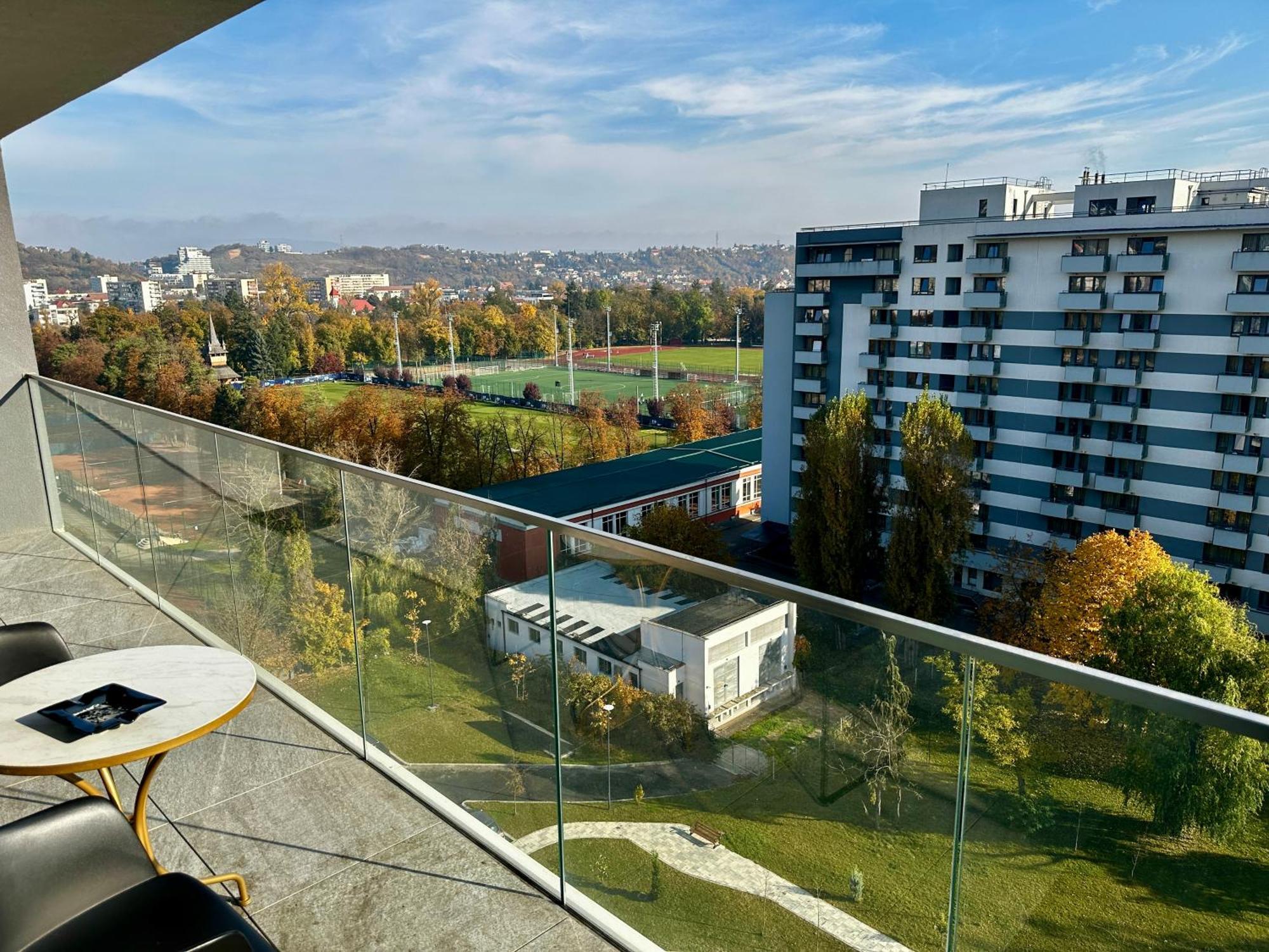 Bel Dom - The Park, Luxury 2 Rooms Apartment With Panorama Cluj-Napoca Eksteriør bilde